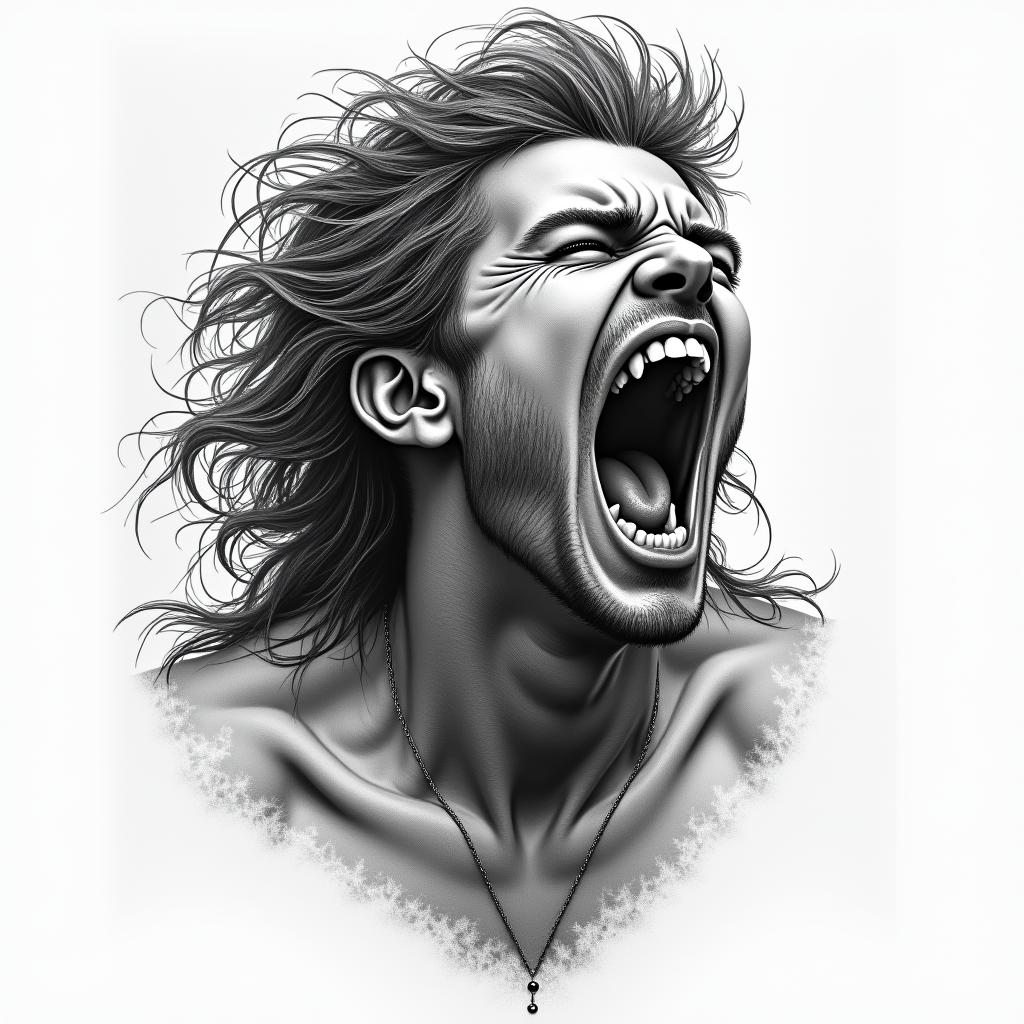 Strength tenacity power generous realisticin bohemian style tattoo, 8k - Variation 6