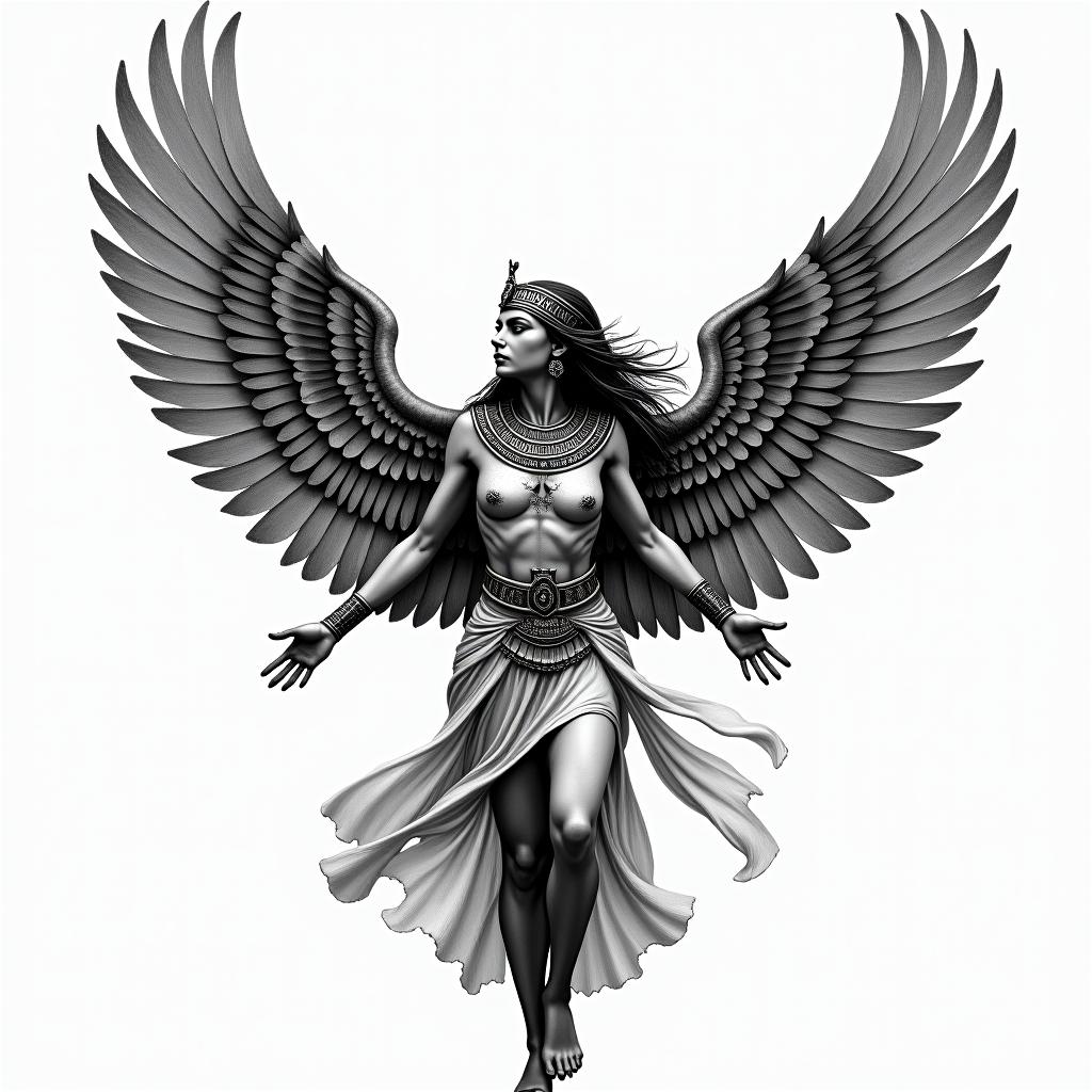 Egypt tattoo example 3