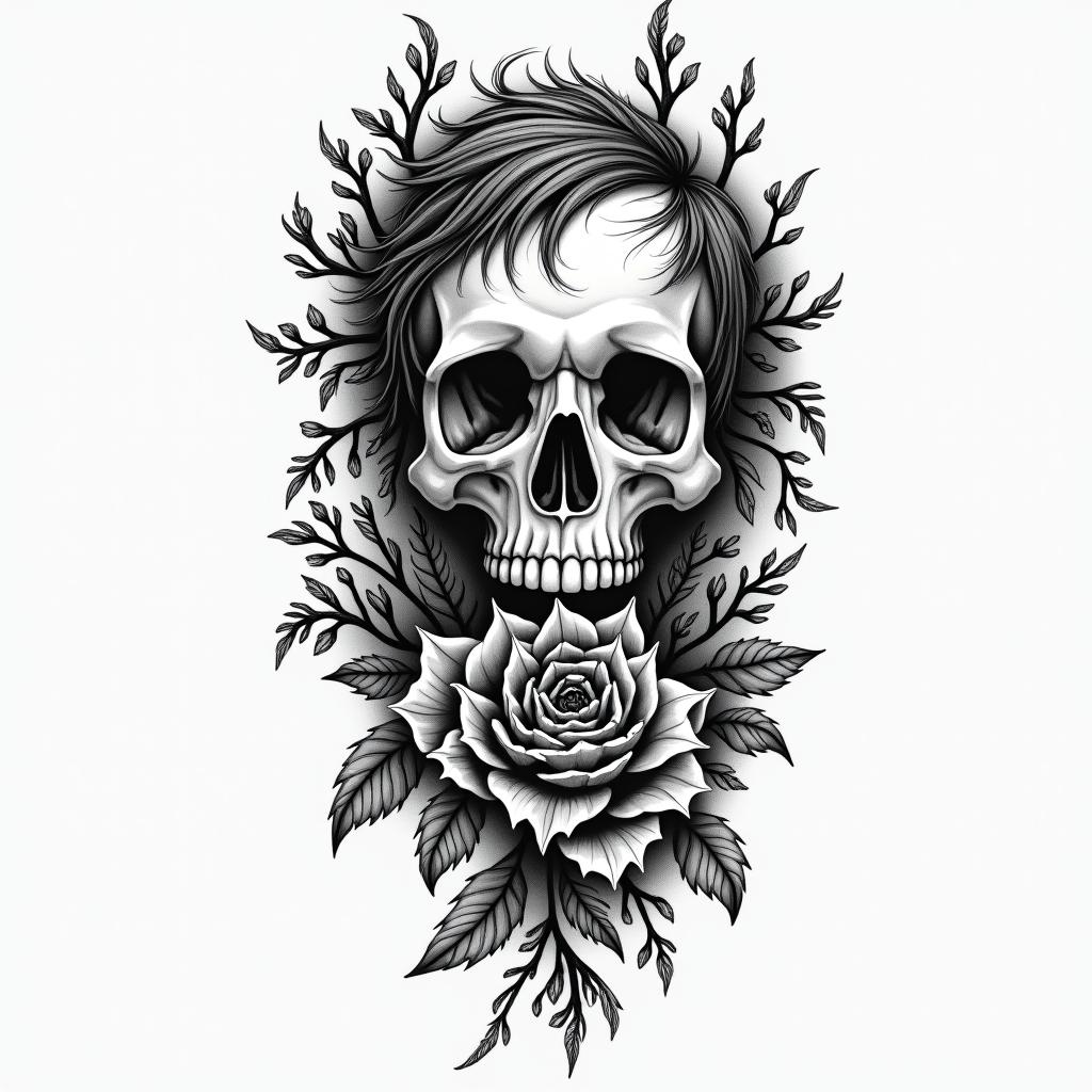 David, Aries, Wisconsinin authentic tattoo style, incorporating traditional modifications, bold black outlines, solid color fills, featuring classic authentic elements