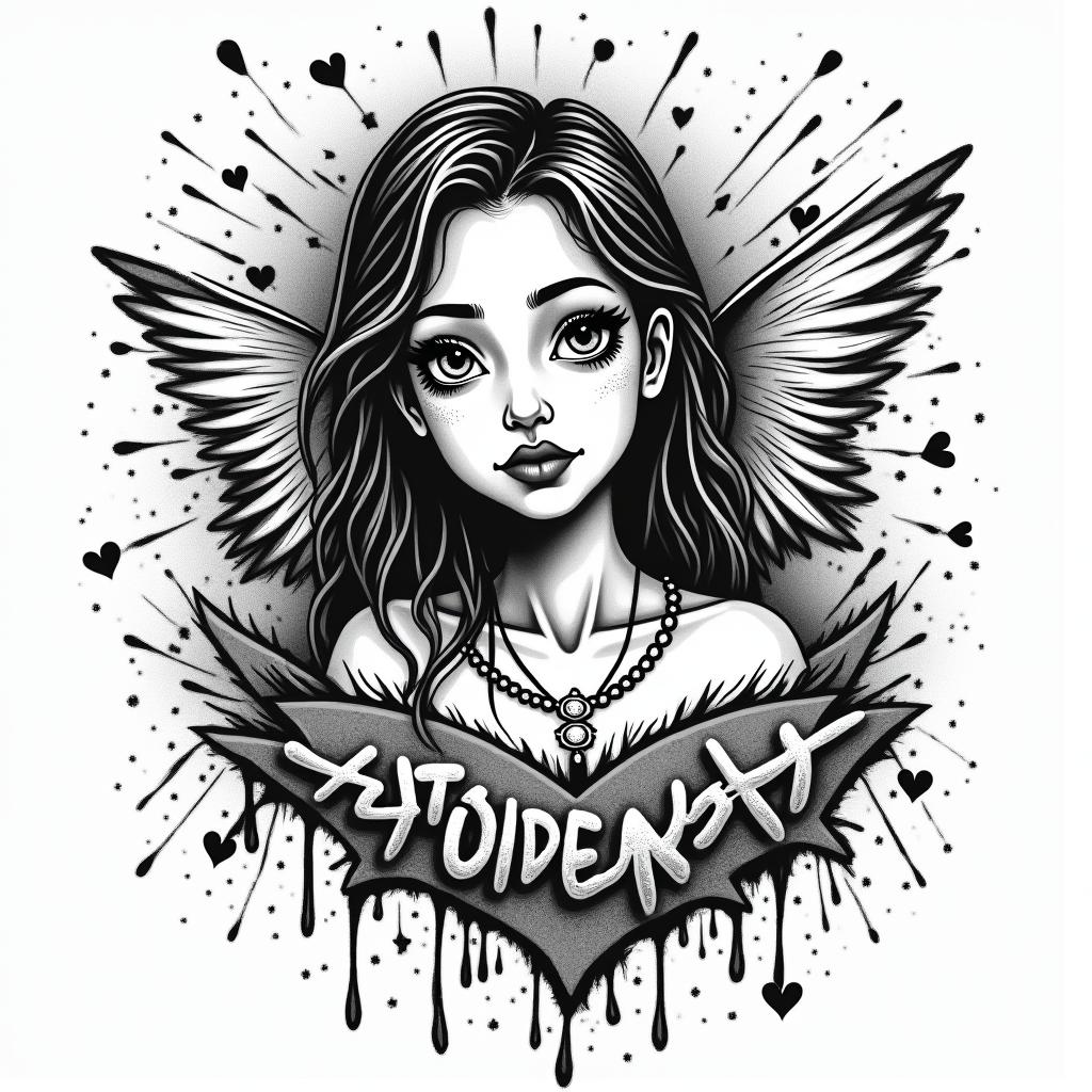 Graffiti tattoo example 3