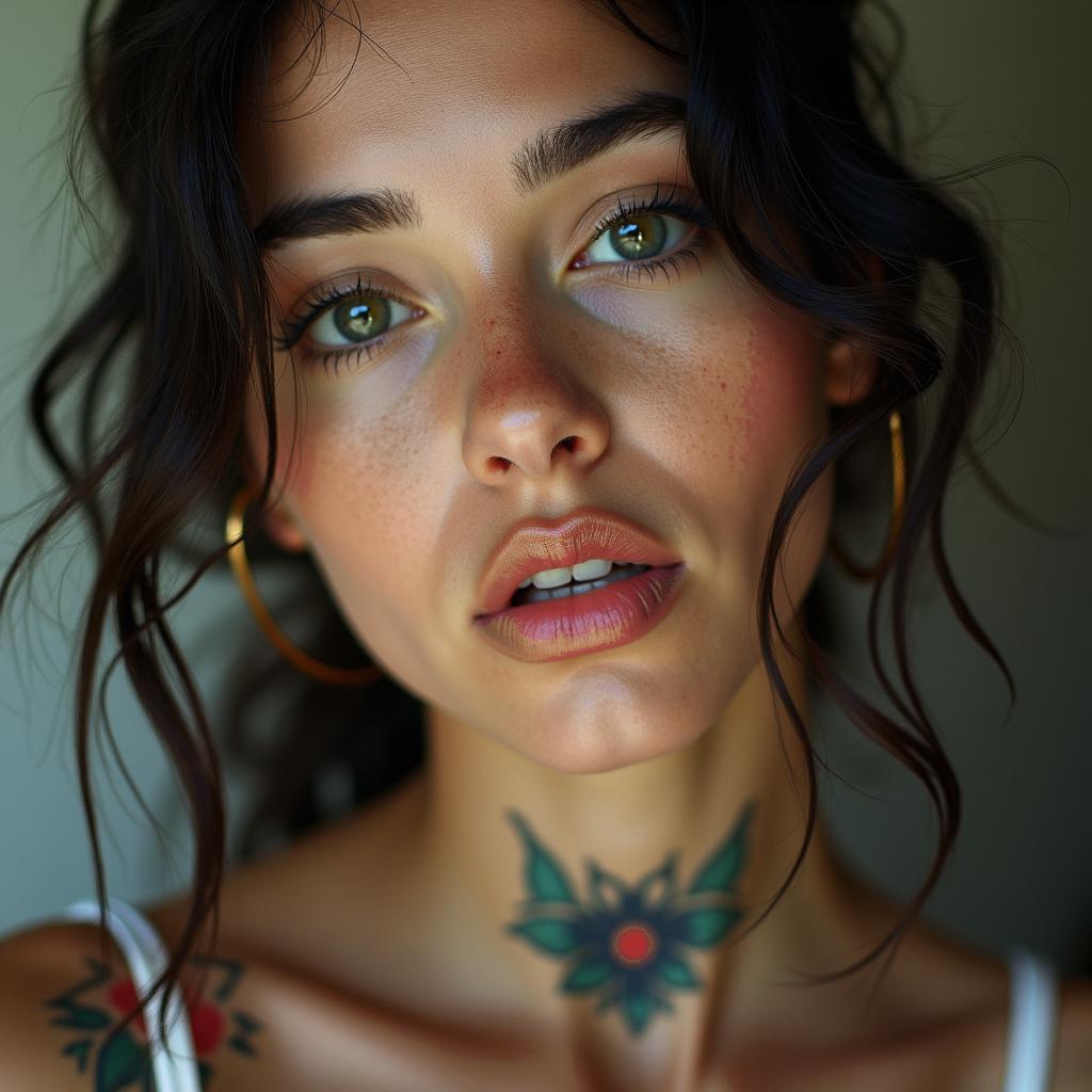 Reflect my lifein bohemian style tattoo, 8k