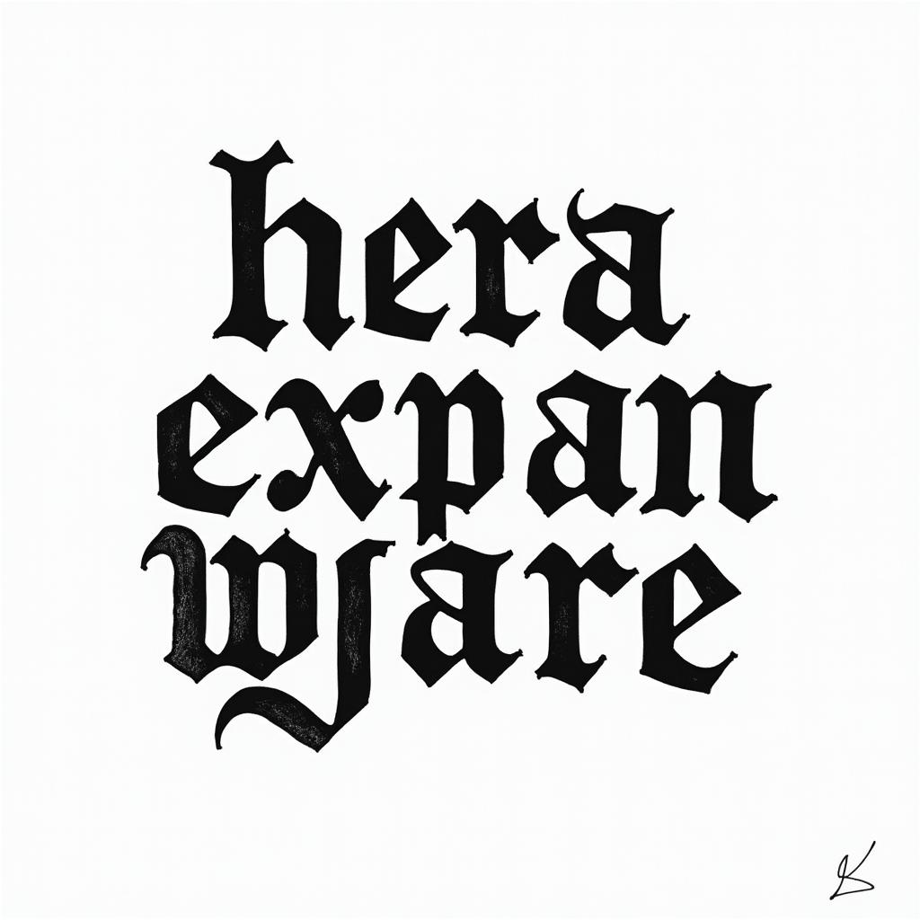 Gerardo25text-based tattoo, gothic font ultra-realistic, perfectly placed, high-quality font design, photo-realistic shading, 8k, high quality, finely detailed typography