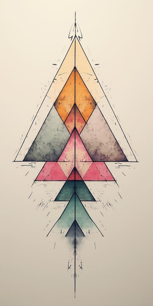 SON NAMED JJ DECEMBER 23 14 CAPRICORN MUSIC EMINEM infinity gamer roblox iphonesin minimalist style tattoo, featuring simple shapes and fine lines, with minimal shading and details, tiny triangles, creating a sense of balance and harmony - Variation 12