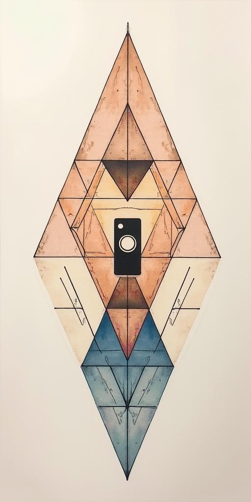 SON NAMED JJ DECEMBER 23 14 CAPRICORN MUSIC EMINEM infinity gamer roblox iphonesin minimalist style tattoo, featuring simple shapes and fine lines, with minimal shading and details, tiny triangles, creating a sense of balance and harmony - Variation 11