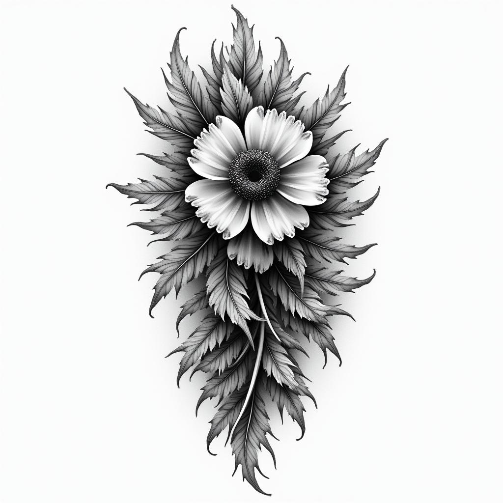 Obsoletehigly detailed tattoo - Variation 5