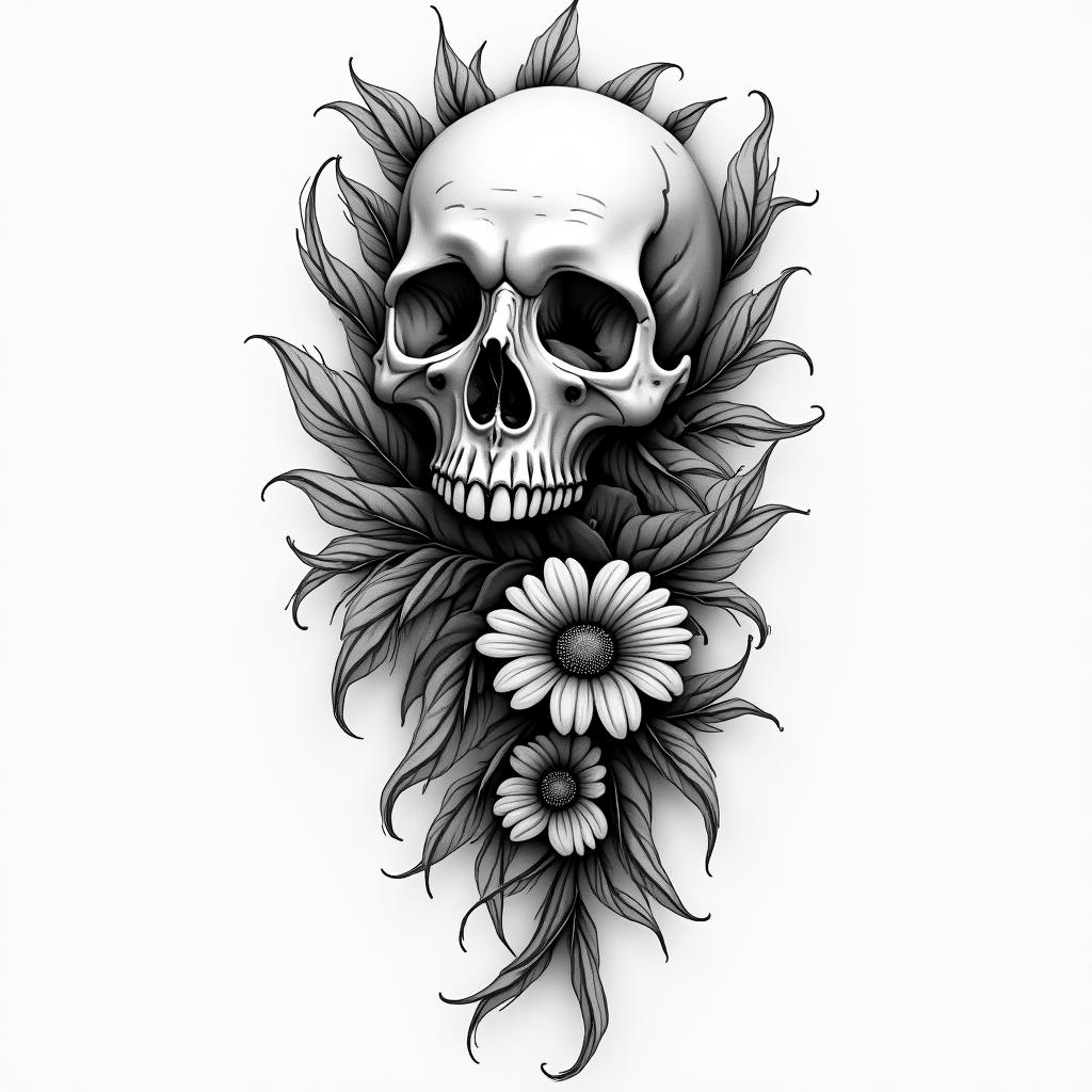 Obsoletehigly detailed tattoo - Variation 3