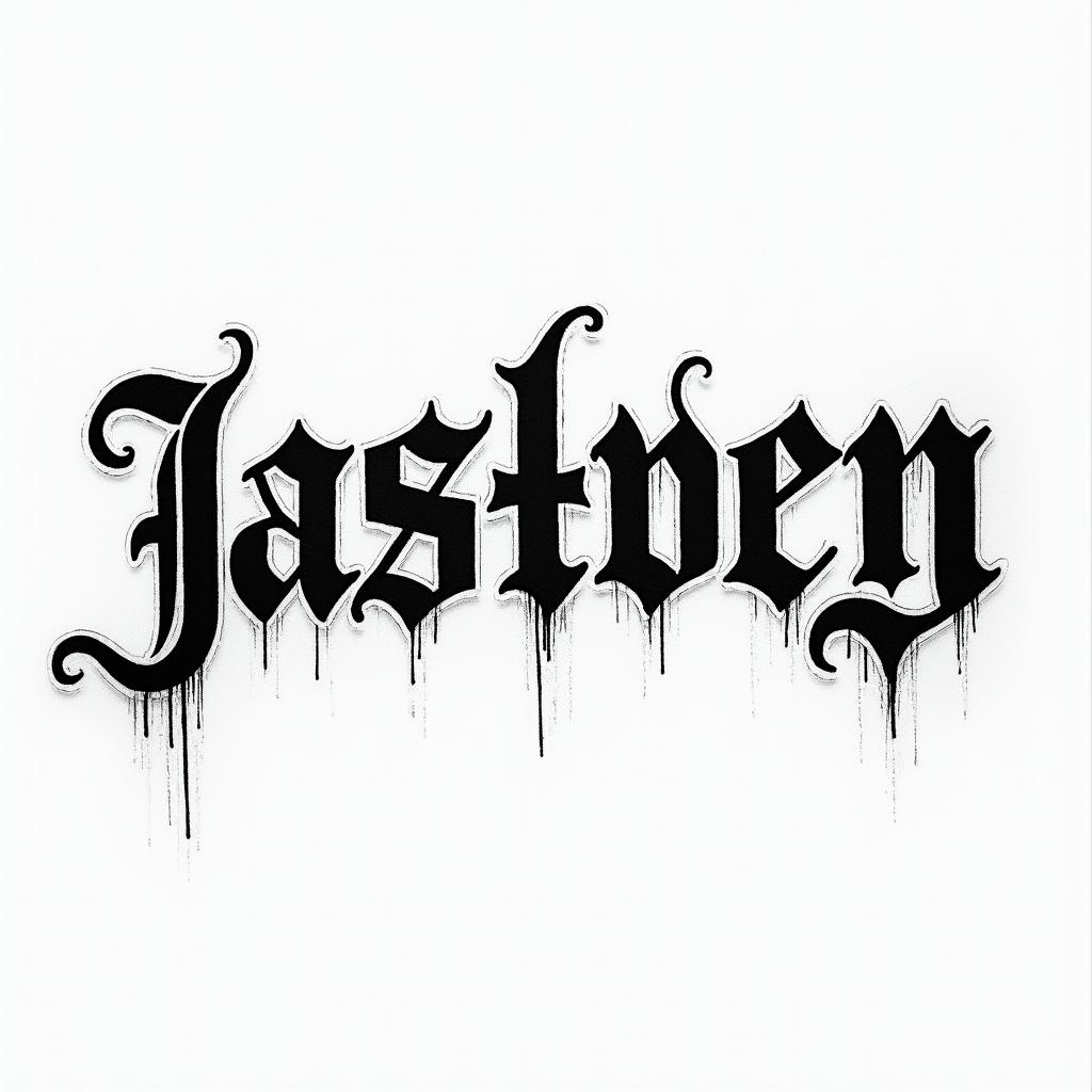 1993/19/02text-based tattoo, gothic font ultra-realistic, perfectly placed, high-quality font design, photo-realistic shading, 8k, high quality, finely detailed typography - Variation 2