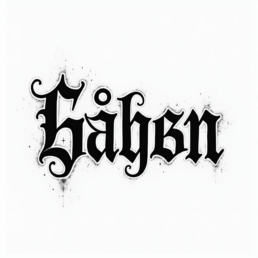 1993/19/02text-based tattoo, gothic font ultra-realistic, perfectly placed, high-quality font design, photo-realistic shading, 8k, high quality, finely detailed typography