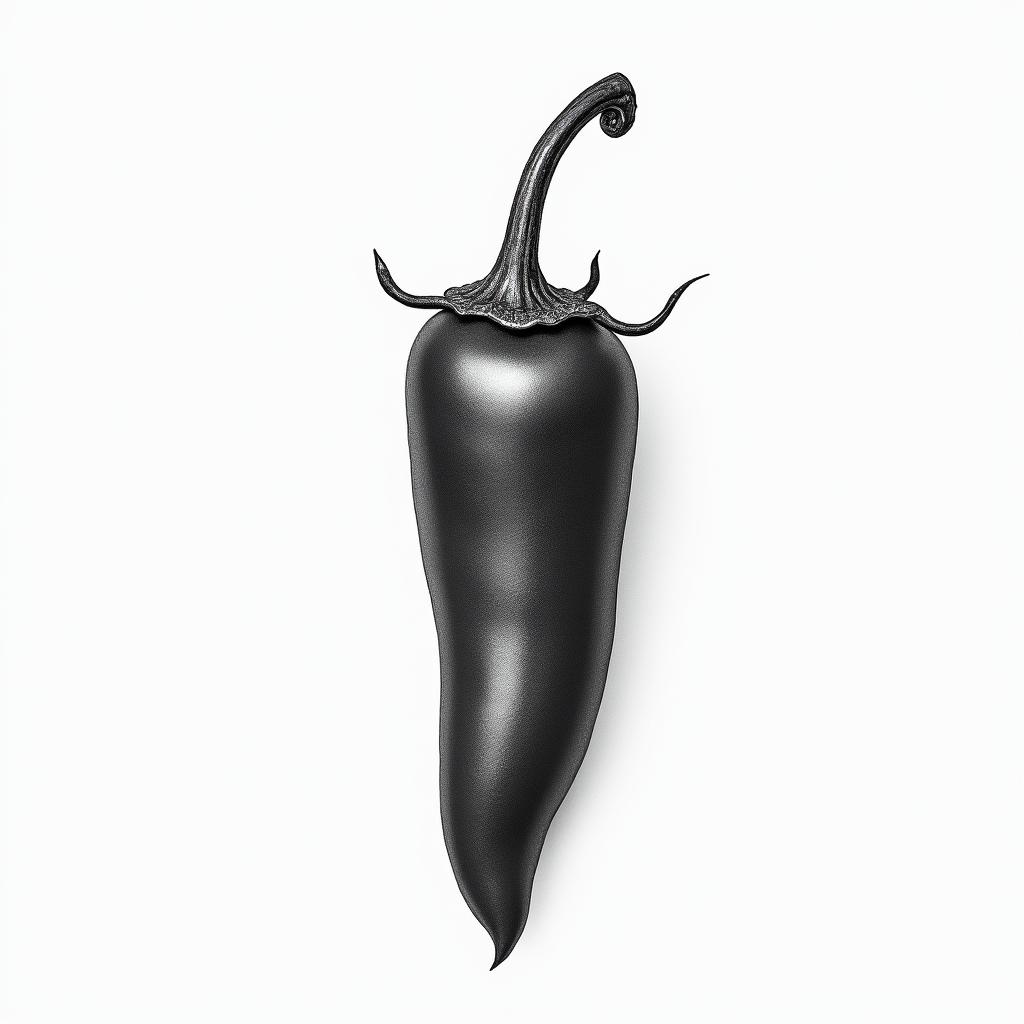 American style jalapeñohigly detailed tattoo - Variation 6