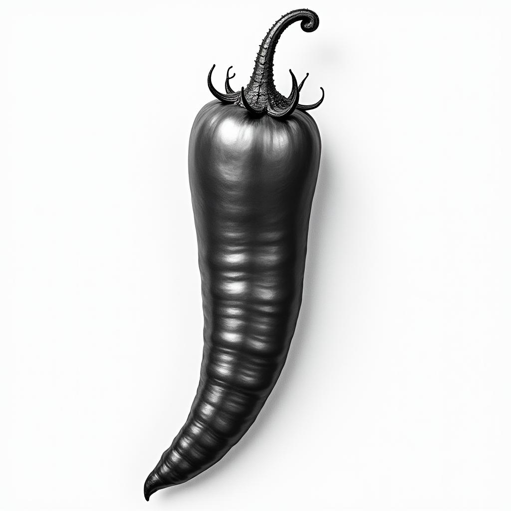 American style jalapeñohigly detailed tattoo - Variation 2