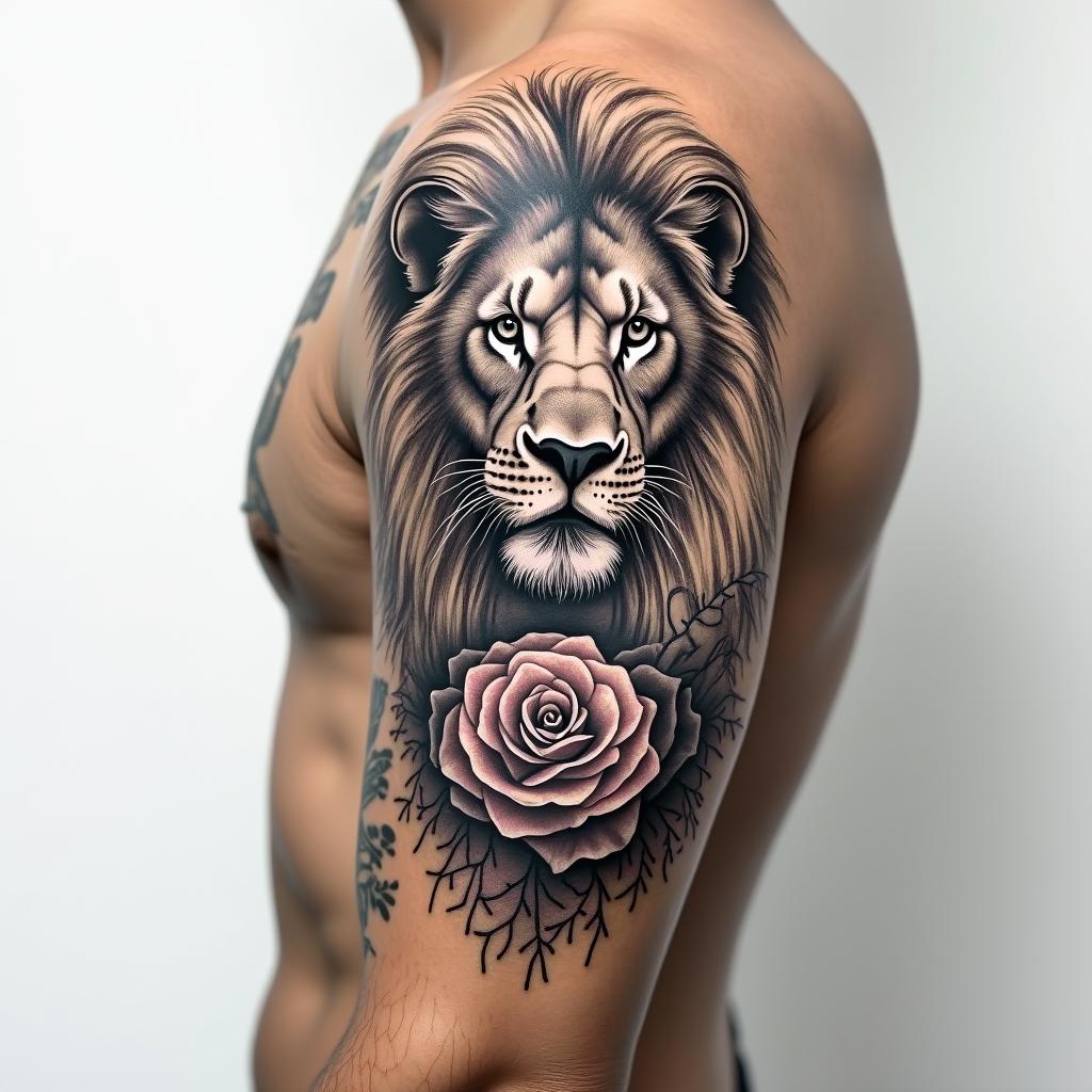 Clock tattoo design