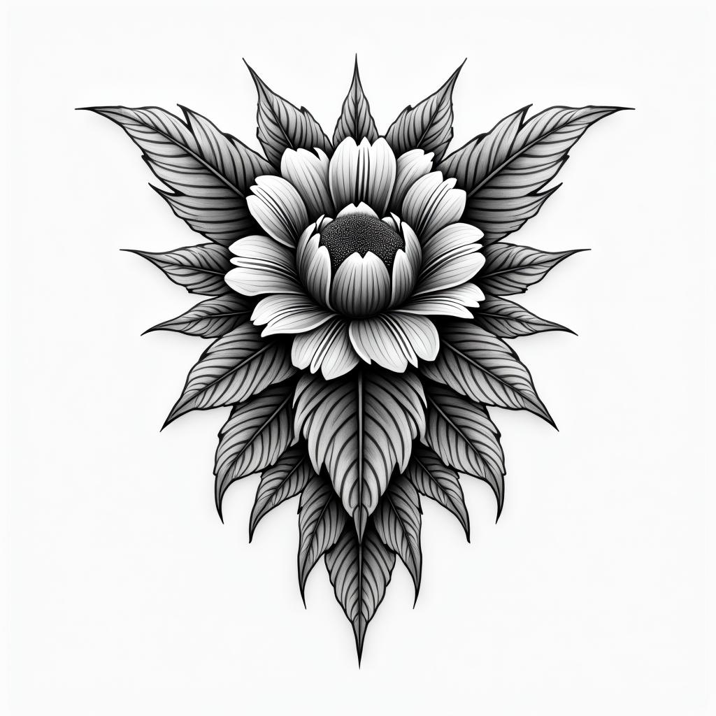 45higly detailed tattoo - Variation 7