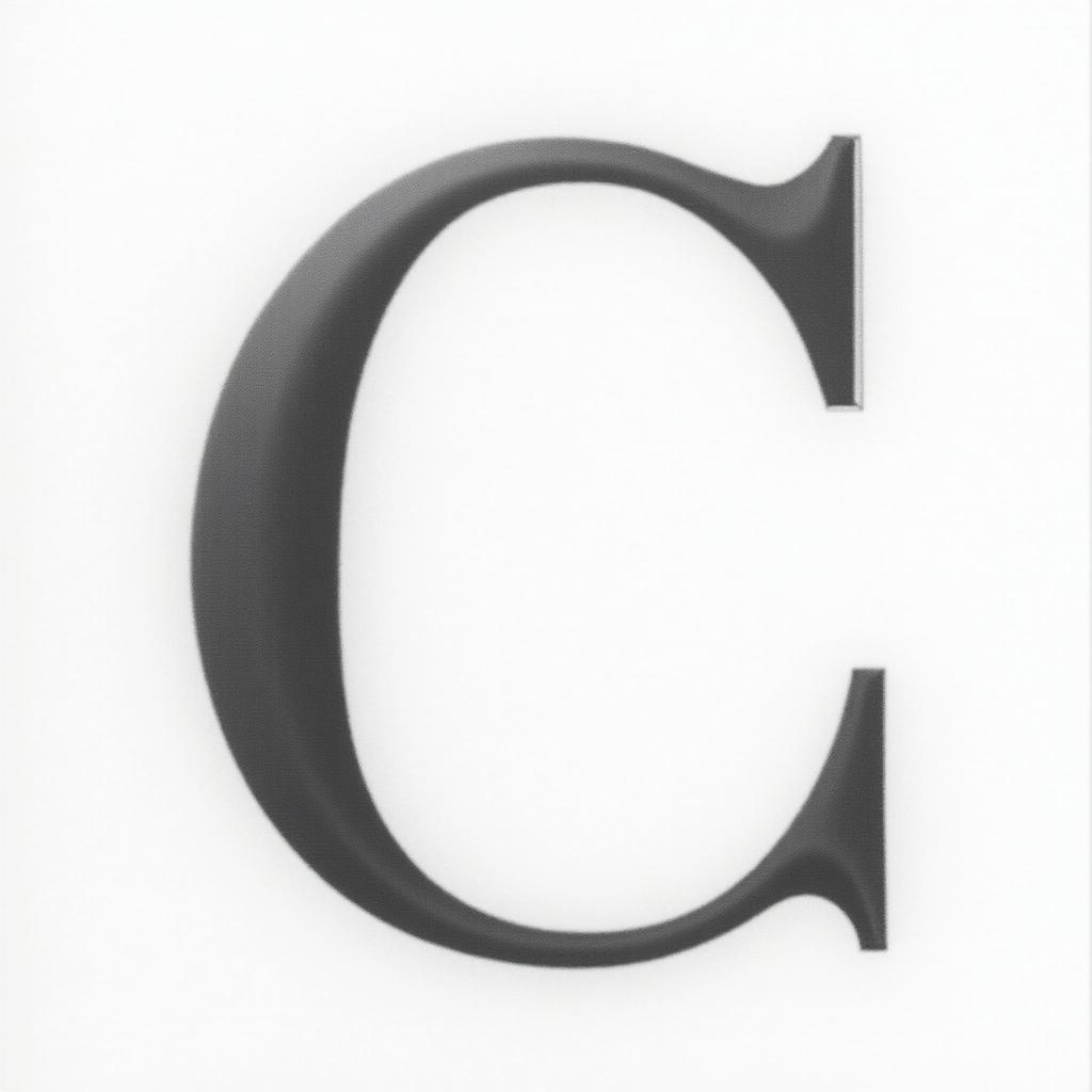 I want a simple uppercase C without too much detail with the names Adrien, Andréa, and Leandro inside, in black and white, feminine and simple.minimalist text-based tattoo, Monospace font ultra-realistic, perfectly placed, high-quality font design, photo-realistic shading, 8k, high quality, finely detailed typograph - Variation 5
