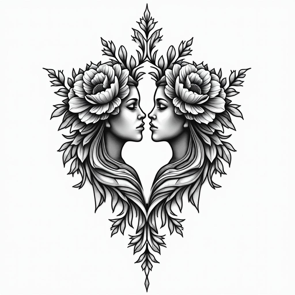 Ornamental tattoo example 5