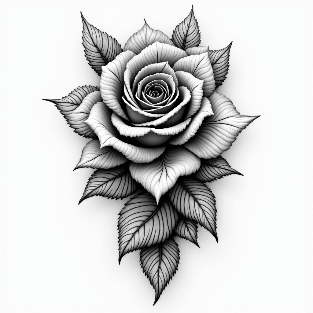 65°3′25″N 20°2′7″Ehigly detailed tattoo - Variation 6