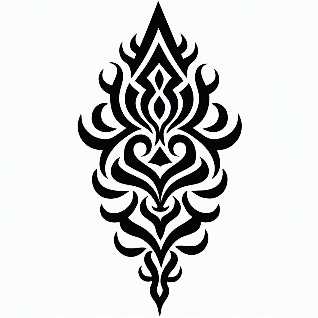 The name ieshia in native languagein tribal tattoo style, featuring bold and black geometric shapes, curved lines, intertwine and flow seamlessly, creating a powerful and symbolic design, polynesian and maori styles