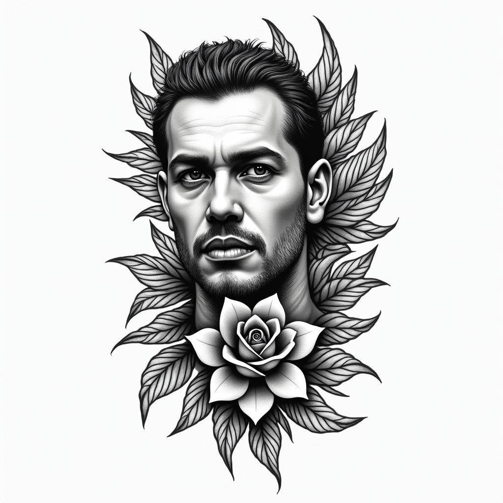 Guillermo Hernández 20 09 1991in authentic tattoo style, incorporating traditional modifications, bold black outlines, solid color fills, featuring classic authentic elements - Variation 3