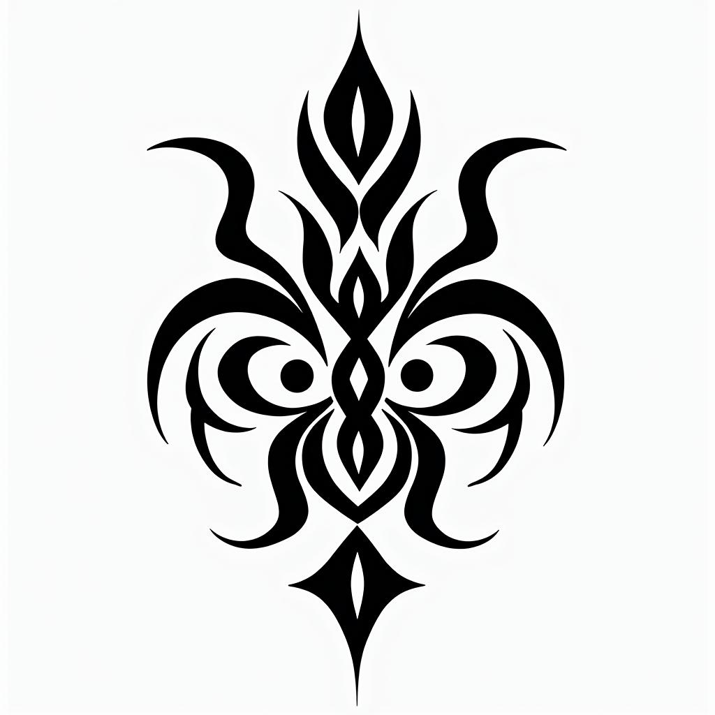 Pilot world travel excitingin tribal tattoo style, featuring bold and black geometric shapes, curved lines, intertwine and flow seamlessly, creating a powerful and symbolic design, polynesian and maori styles