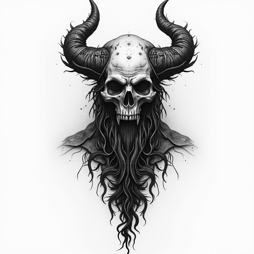 Mark of Cainhigly detailed tattoo - Variation 6