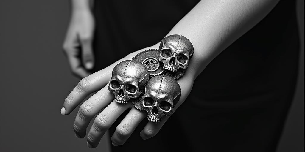 Skull tattoo design