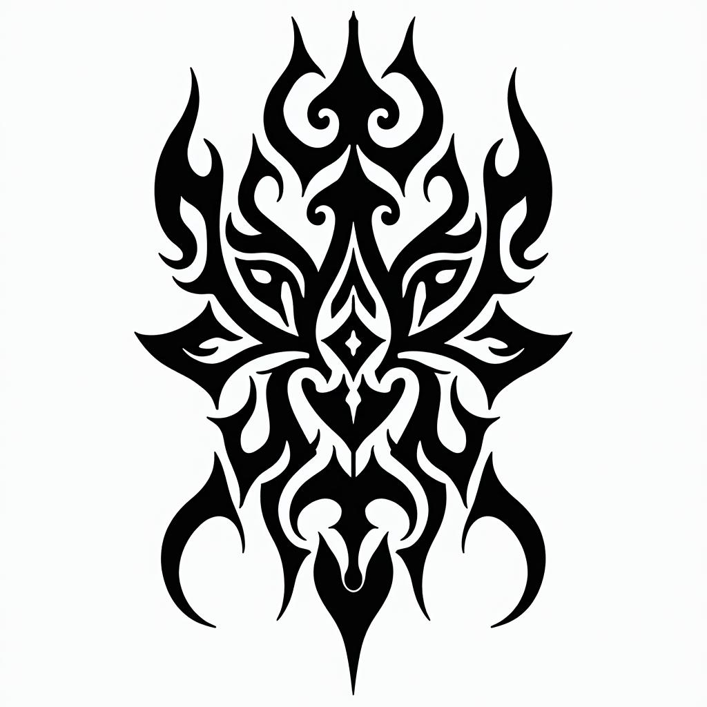 Cameron, northwest Washington, diver, we are onein tribal tattoo style, featuring bold and black geometric shapes, curved lines, intertwine and flow seamlessly, creating a powerful and symbolic design, polynesian and maori styles - Variation 4