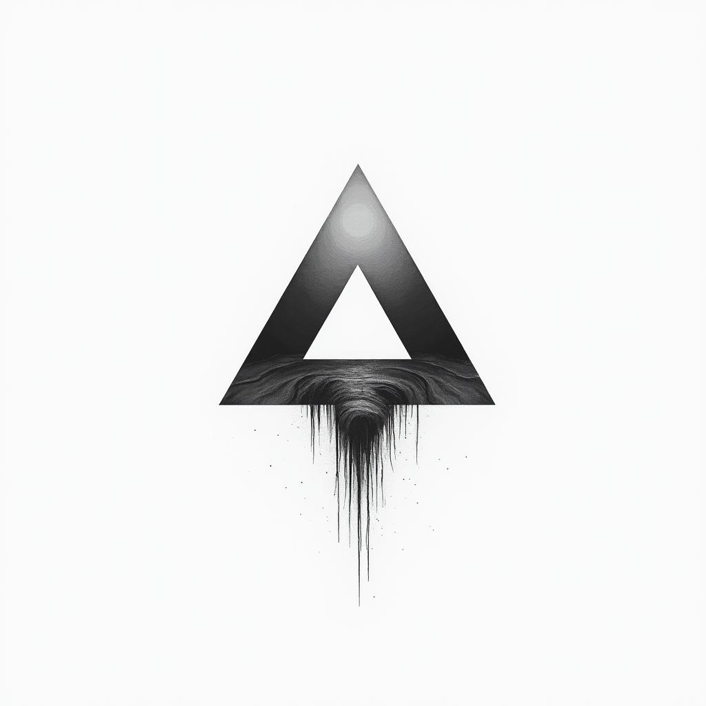 Minimalist years, dates, from the ashesin minimalist style tattoo, featuring simple shapes and fine lines, with minimal shading and details, tiny triangles, creating a sense of balance and harmony - Variation 5