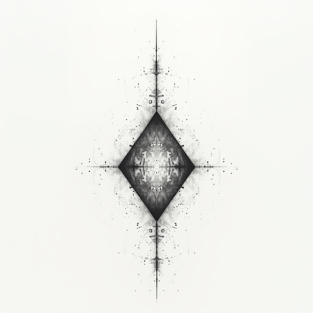 Minimalist years, dates, from the ashesin minimalist style tattoo, featuring simple shapes and fine lines, with minimal shading and details, tiny triangles, creating a sense of balance and harmony - Variation 4