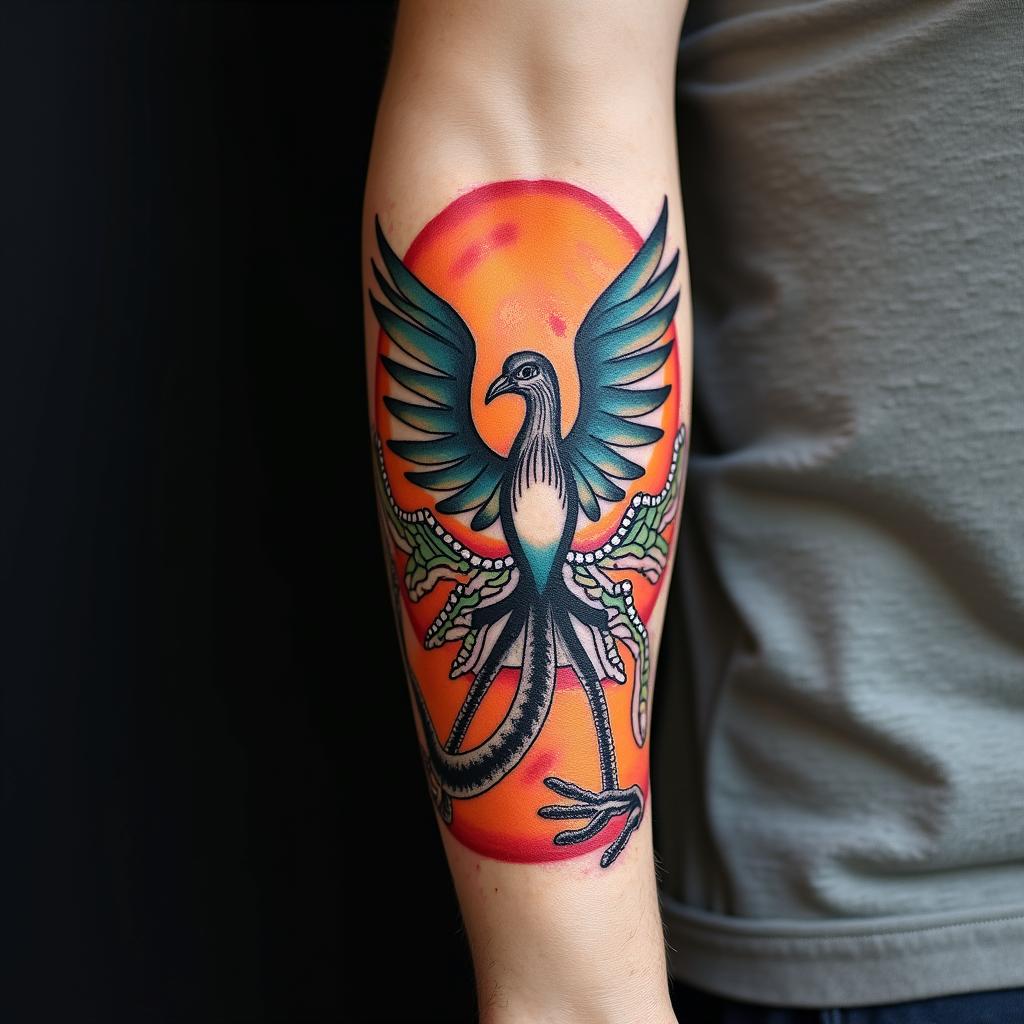 Pop Art tattoo example 1