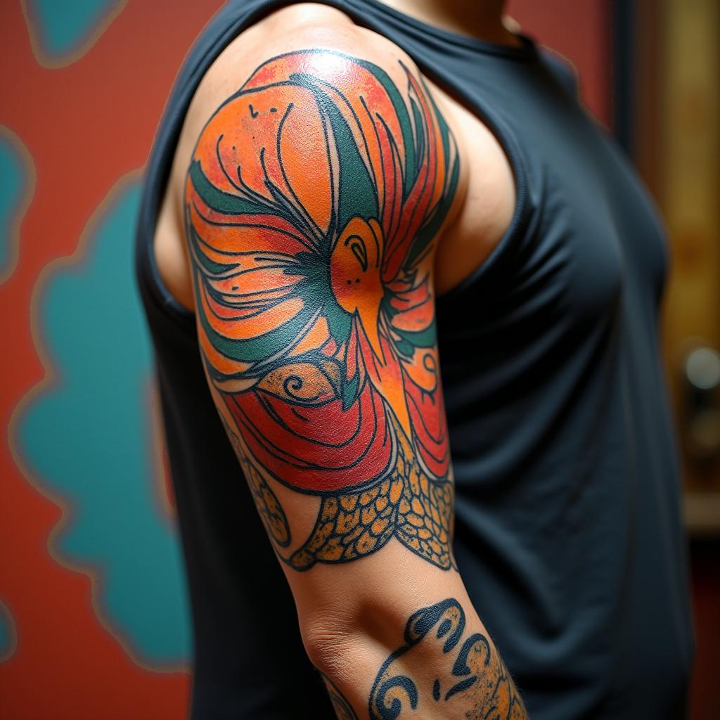 Pop Art tattoo example 4