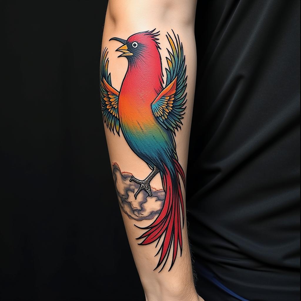 Pop Art tattoo example 2