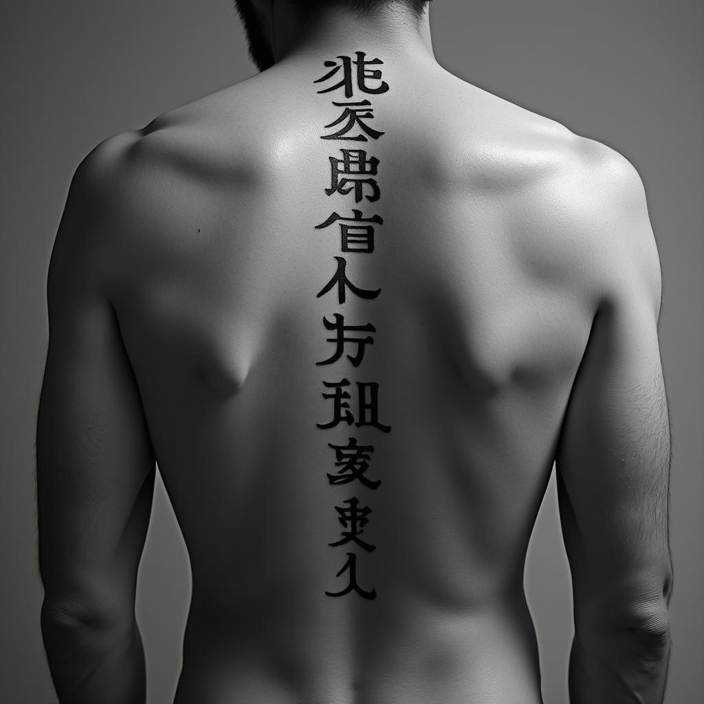 [u-key- yo] • Japanese (m.) living in the moment, detached from th bothers of life. the floating worldtext-based tattoo, gothic font ultra-realistic, perfectly placed, high-quality font design, photo-realistic shading, 8k, high quality, finely detailed typography