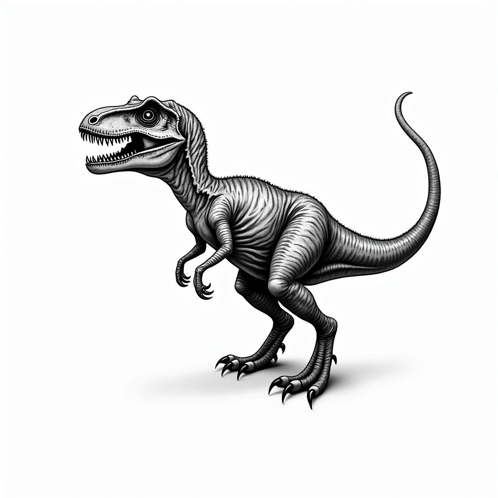 Velociraptortext-based tattoo, gothic font ultra-realistic, perfectly placed, high-quality font design, photo-realistic shading, 8k, high quality, finely detailed typography - Variation 3