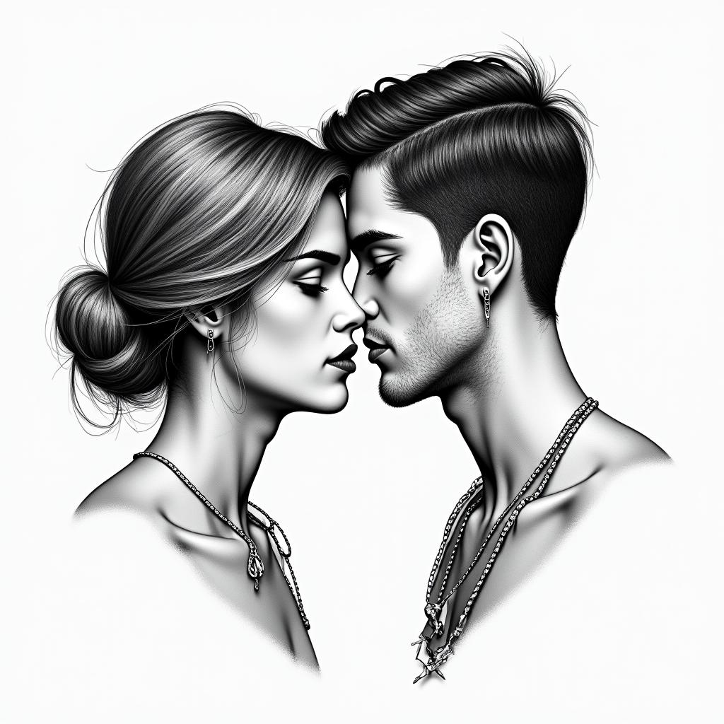 My name is Cristina and my partener is Ramses we have been trough a lot on our relationship - I have moved abroad but we always came back to each otherin new school tattoo, pop culture, modern, detailed tattoo, illustrative