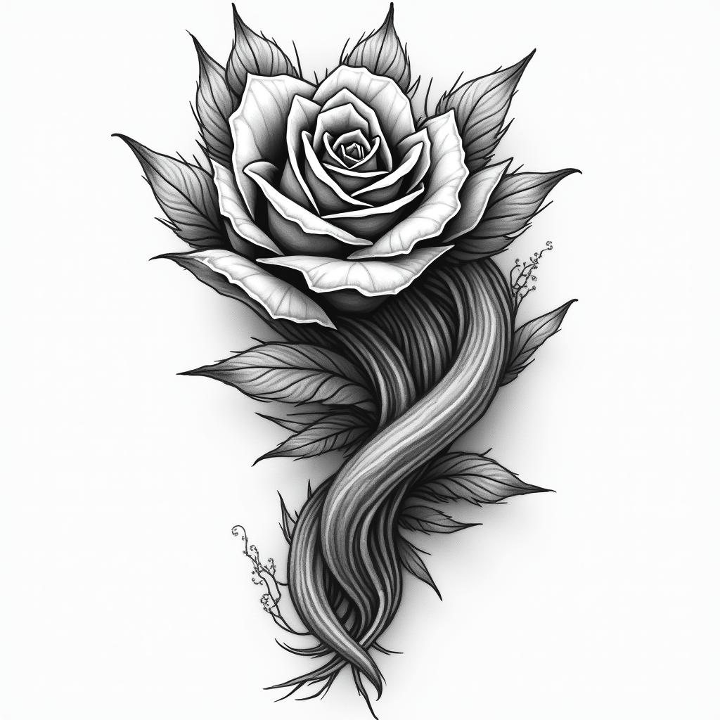 Portrait tattoo example 3