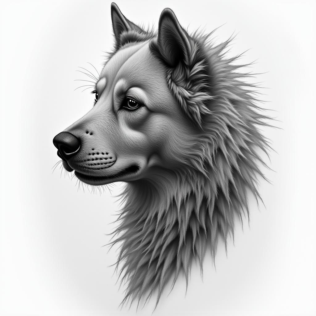 I want you to add 2 things to a current tattoo.in realism tattoo style, featuring a highly detailed, lifelike, capturing every detail, photorealistic, ultra realistic, intricate shading, smooth and sharp,   - Variation 4