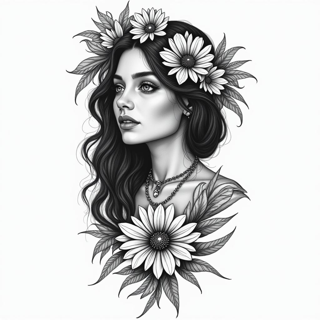 Adriana...aries...Marchin bohemian style tattoo, 8k