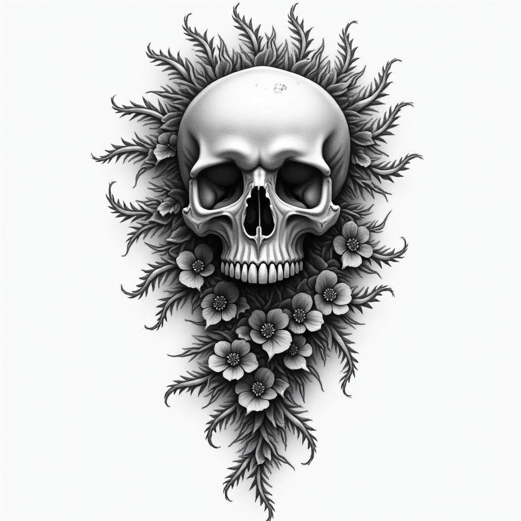 Unique tattoohigly detailed tattoo - Variation 4