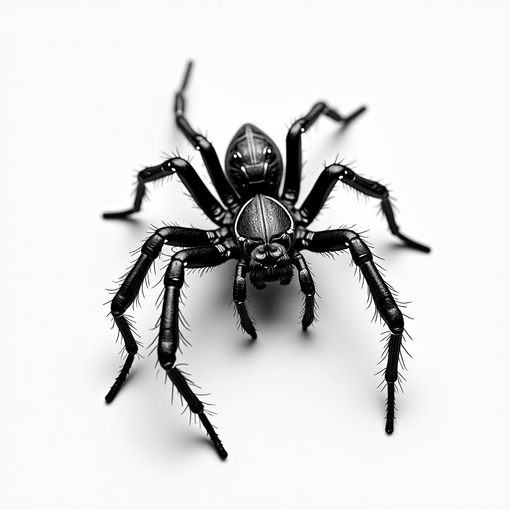 Spiderhigly detailed tattoo - Variation 6