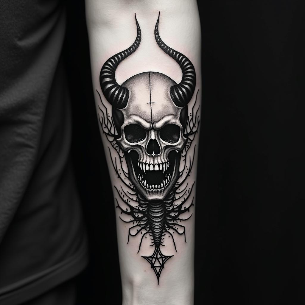 Creepy tattoo example 3