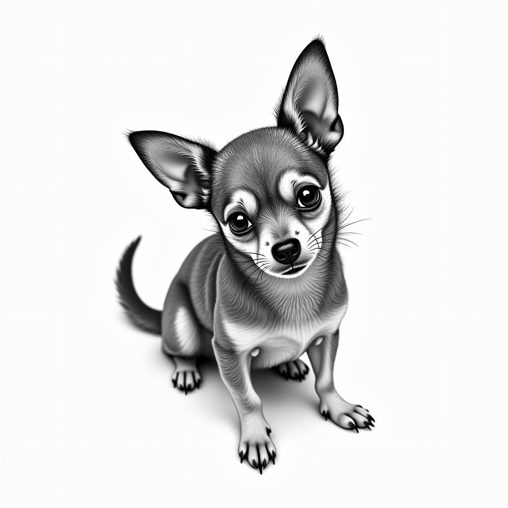 José Luis December Chihuahuatext-based tattoo, japanese font ultra-realistic, perfectly placed, high-quality font design, photo-realistic shading, 8k, high quality, finely detailed typograph