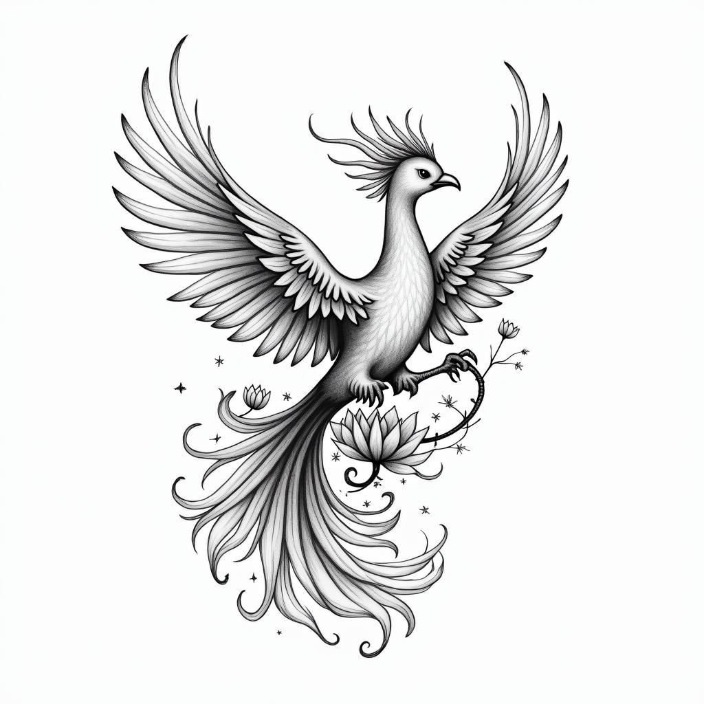 Dotwork tattoo design