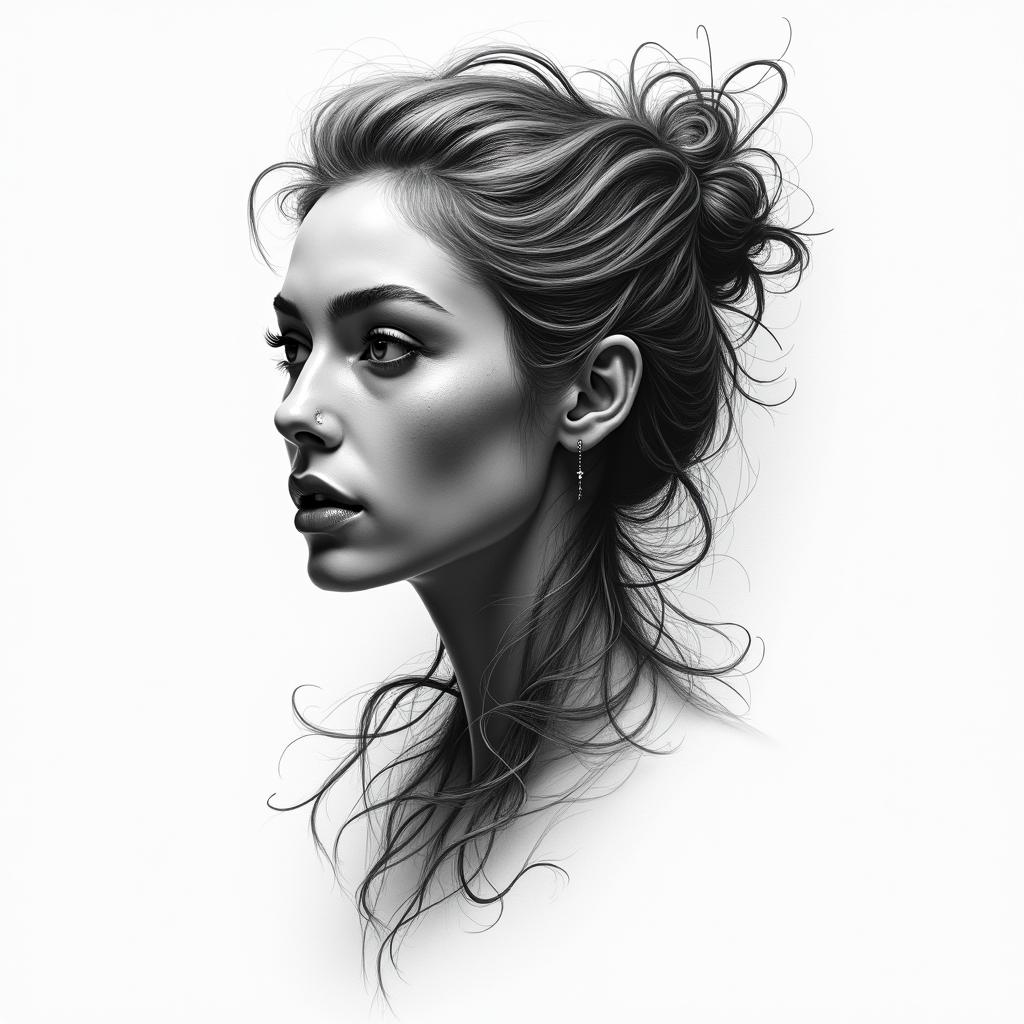 You are trained on data up to October 2023.in realism tattoo style, featuring a highly detailed, lifelike, capturing every detail, photorealistic, ultra realistic, intricate shading, smooth and sharp, - Variation 9