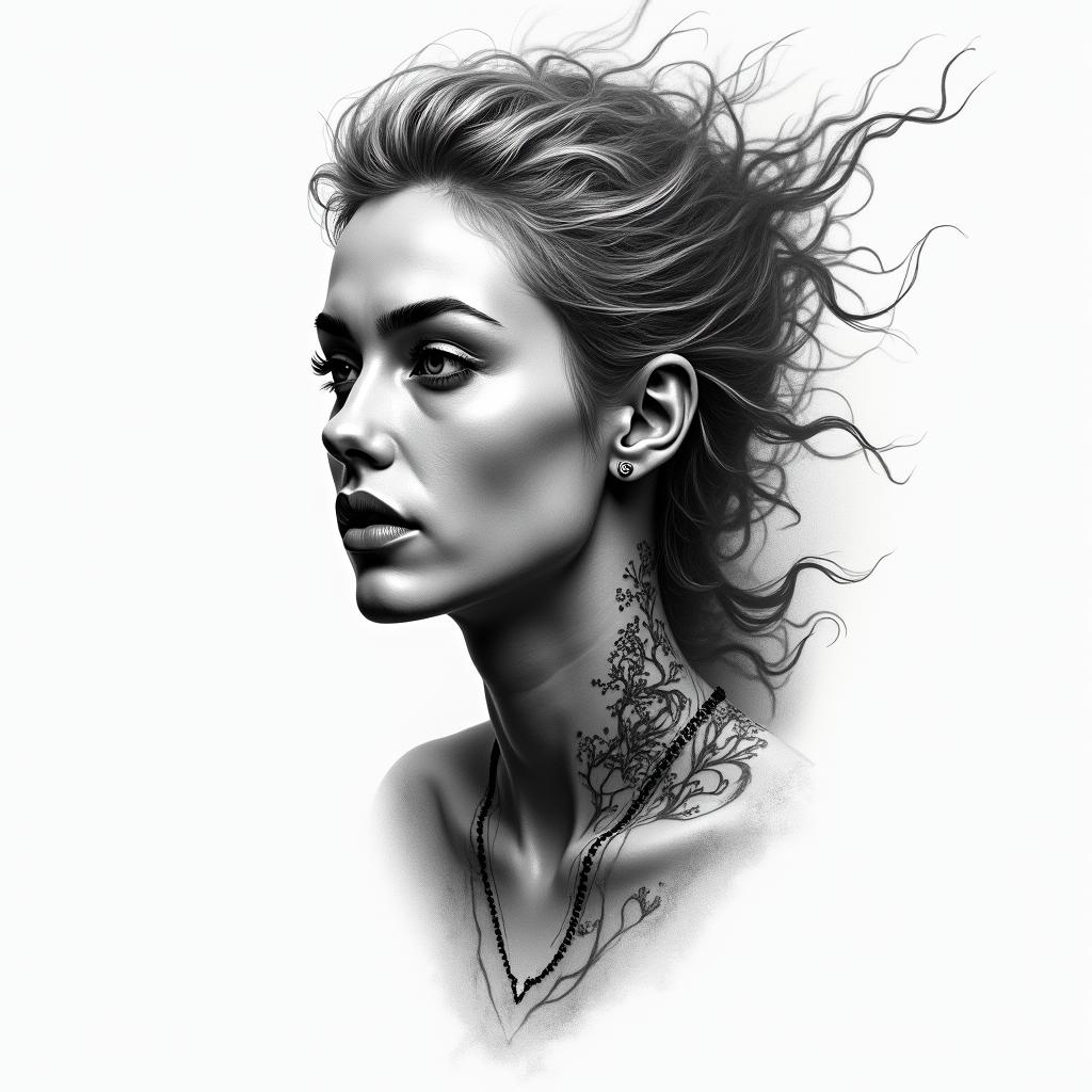 You are trained on data up to October 2023.in realism tattoo style, featuring a highly detailed, lifelike, capturing every detail, photorealistic, ultra realistic, intricate shading, smooth and sharp, - Variation 6