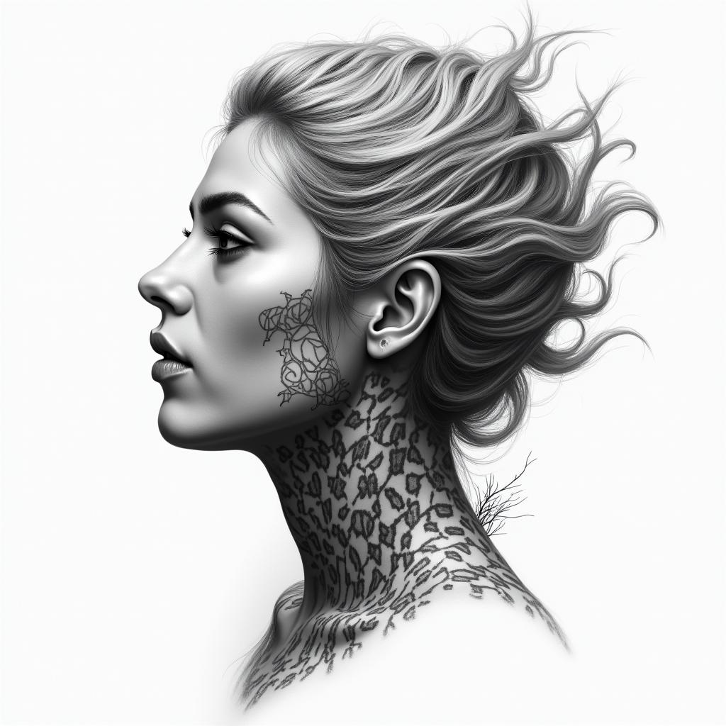 You are trained on data up to October 2023.in realism tattoo style, featuring a highly detailed, lifelike, capturing every detail, photorealistic, ultra realistic, intricate shading, smooth and sharp, - Variation 5