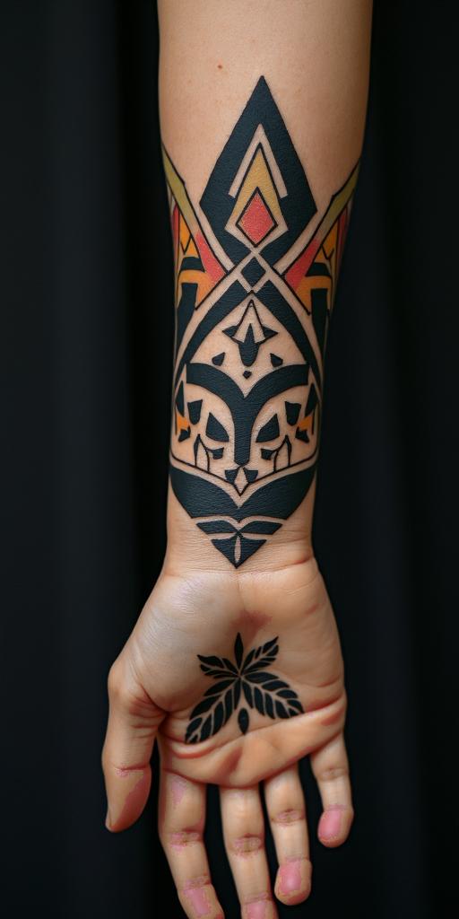 You are trained on data up to October 2023.in tribal tattoo style, featuring bold and black geometric shapes, curved lines, intertwine and flow seamlessly, creating a powerful and symbolic design, polynesian and maori styles - Variation 2