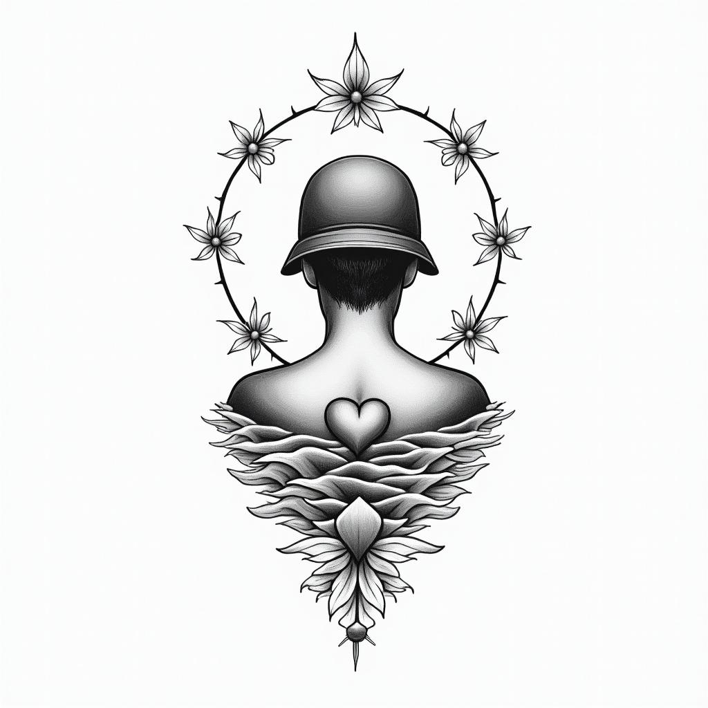 Modest tattoo example 1