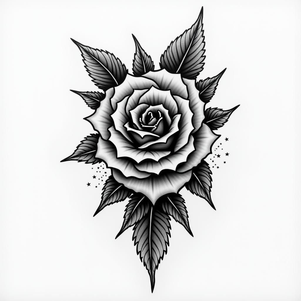 Stickgee 09061996higly detailed tattoo