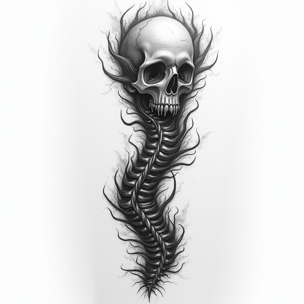 Boulevard along
spine garbage storm halfway turning into Unity hope recoveryhigly detailed tattoo