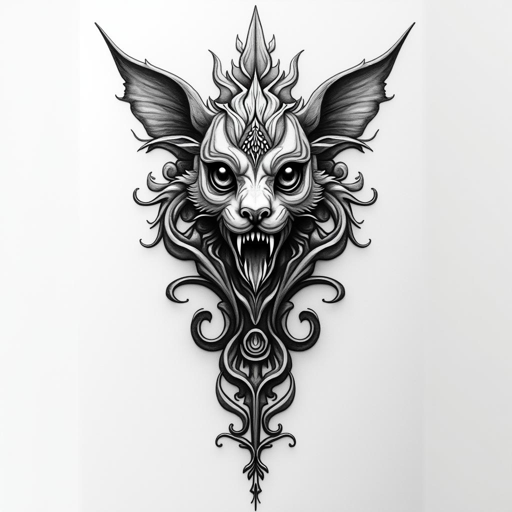 Magichigly detailed tattoo - Variation 3