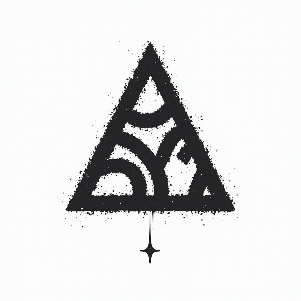 Steyr logoin 8-bit tattoo style, minimalistic pixel style tattoo, pixel art with simplified shapes and retro gaming visuals, inspired by 8-bit pixel based detailing